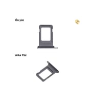 Uyumlu İphone 14 Pro Max Sim İç Yuvası Tekli Siyah Sim yuvası sim tepsisi sim aparatı yeni sim yuvası tekli sim tepsisi sim çekmecesi