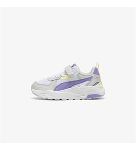 Puma Trinitiy Lite Ac+Ps Çocuk Spor Ayakkabı GRİ BEYAZ