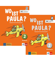 Wo ist Paula? 2 Kursbuch + Arbeitsbuch mit CD-ROM (MP3-Audios)