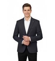 Erkek Tek Spor Ceket Çift Yırtmaçlı BGL-ST04982 (Açık Kahverengi)