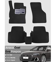 AUDİ A8 L (2017-2024) Uyumlu EVA Paspas Tam Set–Araca Özel,Su Geçirmez,Hızlı ve Kolay Montaj