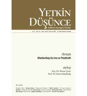 Yetkin Düşünce 26.Sayı Nisan-Mayıs-Haziran 2024 (STD)