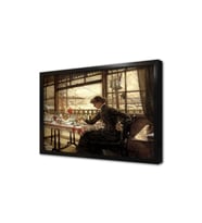Erken Okuma Çerçeveli Mdf Tablo