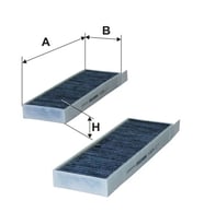 K1227A-2X - Kabin Hava Filtresi - Filtron