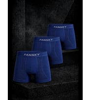 Night Erkek Rahat Esnek Seamless 3 Lü Boxer