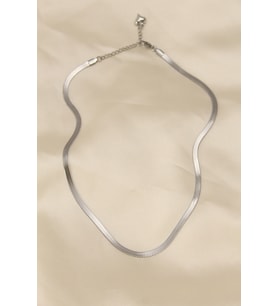 316L Çelik Silver Renk 45 cm İtalyan Zincir Model Kadın Kolye TJ-BKO5903