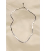 316L Çelik Silver Renk 45 cm İtalyan Zincir Model Kadın Kolye TJ-BKO5903