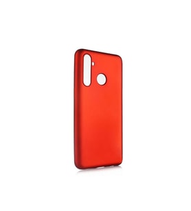 Realme 5 Pro Uyumlu Kılıf Zore Premier Silikon Kapak (Kırmızı)