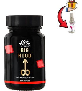 Big Hood Erkekler Için 30lı x 1 Ad.+Eroselerotik Yağı