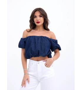 7341 CROP-MAVİ