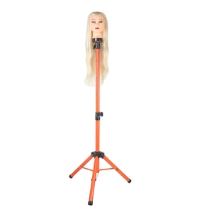 Kuaför Eğitim Mankeni İçin Metal Tripod / Tcu + Taşıma Çantası