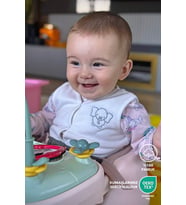 Bebek/Çocuk Yelek %100 Pamuk Nakış Detaylı (Ekru)
