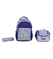 Bagacar Kids Kız Flamingo Model Kalemlikli Beslenmeli Set Sırt Çantası (Çok Renkli)