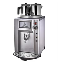 Remta Premium Jumbo 15 Litre İki Demlikli Çay Makinesi - Gri