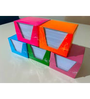 Küp Not 10 Paket Küp Blok Not Kağıdı 1 Hamur 8x8 cm