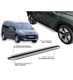 PEUGEOT PARTNER 2 TEPEE 2008 2009 2010 2011 2012 2013 2014 2015 2016 2017 2018 YAN BASAMAK