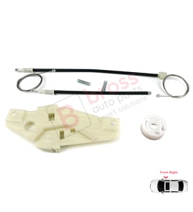 Toyota Corolla E10 AE100 E100 1991-1999 3/4/5 Kapı 6981002051 İçin Ön Sağ Cam Kriko Tamir Seti