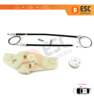 Toyota Corolla E10 AE100 E100 1991-1999 3/4/5 Kapı 6981002051 İçin Ön Sağ Cam Kriko Tamir Seti