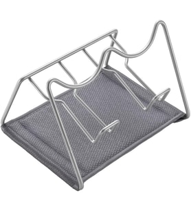 SODATEX 2 - Çift şişe rafı. Gri renkte POLYTHERM kaplama. Boyutlar: 21x17x14 cm