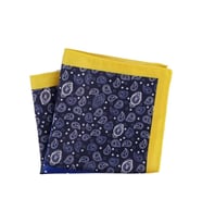 Omark Cotton İpek Mendil No2 (Lacivert)