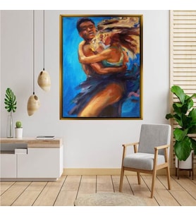 Altın  Çerçeveli tablo n364