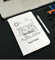23 Nisan Tasarımlı Kişiye Defter Ve Kalem Seti