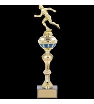 ODAK KUPA - Figürlü Kupalar - Atletizm Kadın Figürlü Kupalar FG-063 C - 46 cm