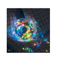 Dış ve İç Mekan 100M 8 Animasyonlu RGB Led Işıklandırma Noel Işıkları-Ağaç Süsleme-Cafe-Restaron-Balkon Ledi Özel Gün Süsleme