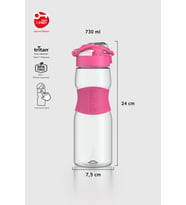 Renga Saga Silikon Detaylı 730 ml Tritan Matara 911033 Fuşya