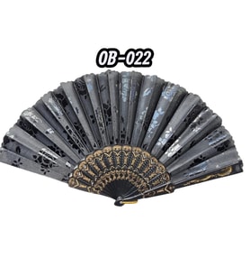 Plastik Kumaş Yelpaze 12'Li Ob-022