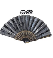 Plastik Kumaş Yelpaze 12'Li Ob-022