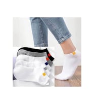 5’li Unisex Patik Çorap Pamuklu Günlük Spor Çorap Seti