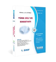 Egem Eğitim Yayınları Güncel (aöf) Türk Dili Ve Edebiyatı 1.sınıf 2.dönem "bahar" (Çok Renkli)
