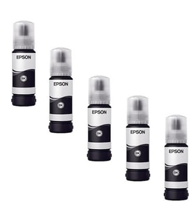 Epson 103 / L1110 Siyah Orjinal Mürekkep 5'Lİ Avantaj Paket