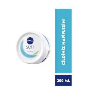 NIVEA Soft Nemlendirici Bakım Kremi 200 ml