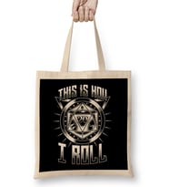 Funny This Is How I Roll RPG Tabletop Gaming Dice Bez Çanta Uzun Saplı