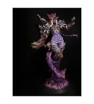 World Of Warcraft Sylvanas Figür WOW Sylvanas Windrunner Obje 25CM Büyük Boy