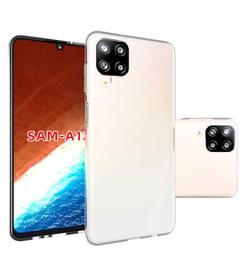 Samsung Galaxy M12 Kılıf Şeffaf Silikon Hibrit Case (Renksiz)