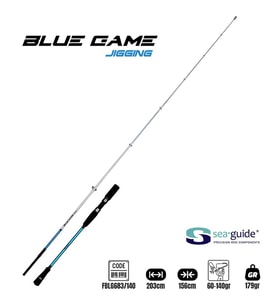 Fujin Blue Game Jigging 203cm 60-140gr Jig Kamışı