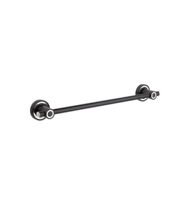 Sevılla Uzun Havluluk 45 cm Siyah Mat/Krom