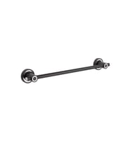 Sevılla Uzun Havluluk 45 cm Siyah Mat/Krom