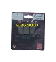 Drift 125 L Arka Fren Balatası Brenta (Made İn İtaly)- ARASMOTO (Siyah)