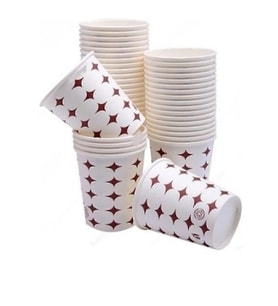Yüksek Kalite Karton Bardak 4 Oz çay meyva suyu bardağı 10 paket 500 adet