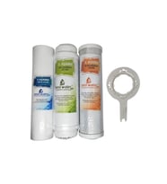 Pera Water Açık Kasa Su Arıtma Cihazlarına Uygun 3 Lü Ön Filtre Seti Açma Anahtarlı