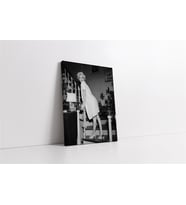 Siyah Beyaz Marilyn Monroe Kanvas Tablo