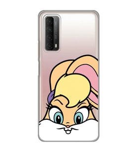 Huawei P Smart 2021 Uyumlu Lola Bunny Desenli Şeffaf Telefon Kılıfı