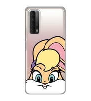 Huawei P Smart 2021 Uyumlu Lola Bunny Desenli Şeffaf Telefon Kılıfı