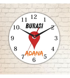 Memelekete Özel  Duvar Cam Saati 293223