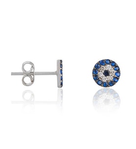 Aya Diamond Gümüş Nazar Göz Bayan Kolye