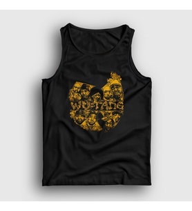 Presmono Unisex Siyah Logo V3 Wu Tang Clan Atlet 303867tt